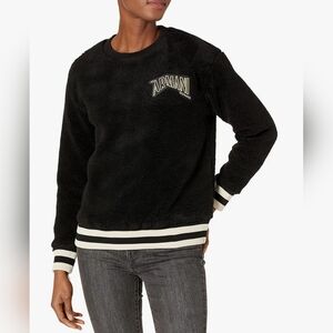 ARMANI EXCHANGE Sherpa Teddy Sweatshirt, Size S